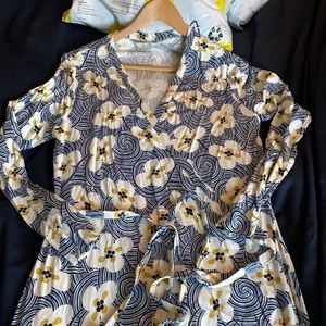 Boden True Wrap Dress sz 12 (US)